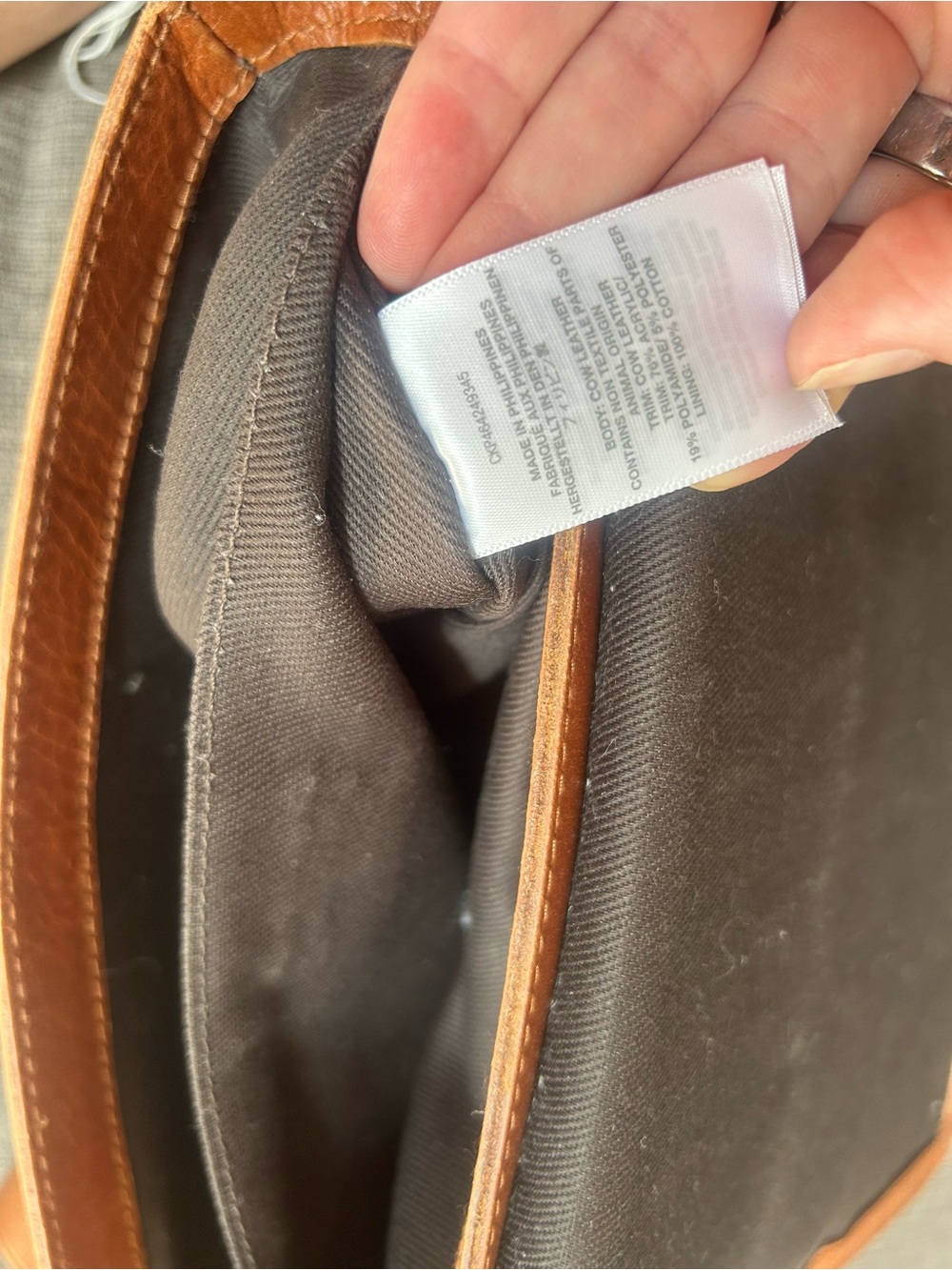$15 in a bundle Madewell Transport Flap Bag English Saddle leather - Picture 8 of 14